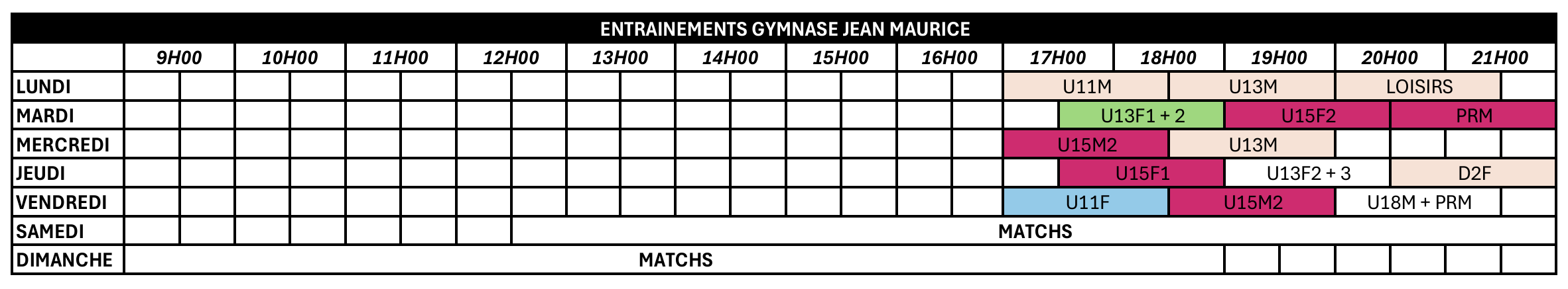 Jean Maurice 2024-2025
